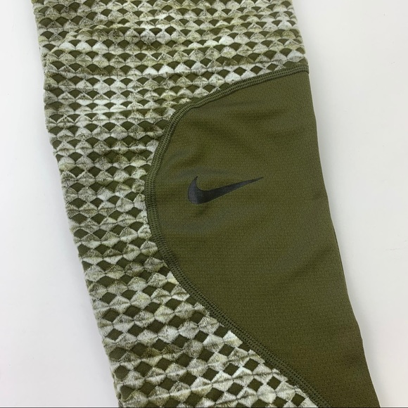 NIKE PRO HYPER-WARM Training Tights Full Length - Picture 3 of 10
